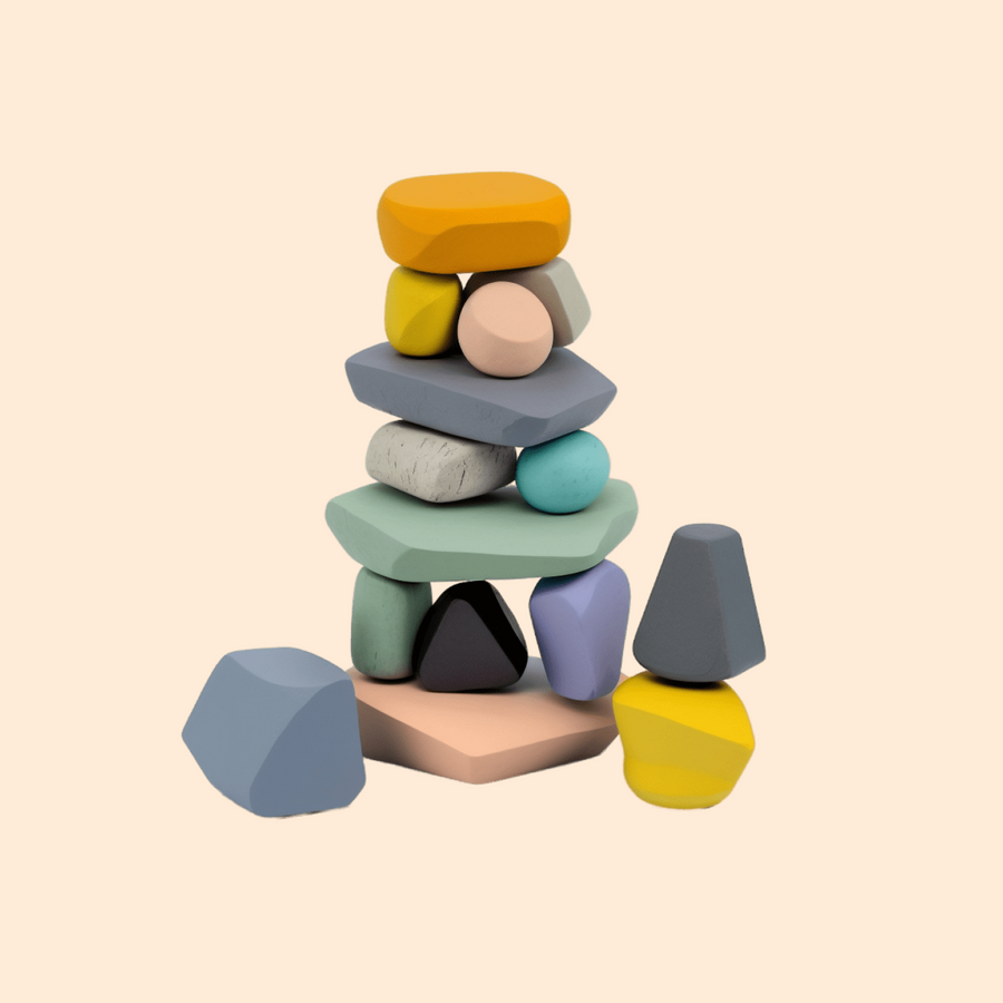 stacking rocks